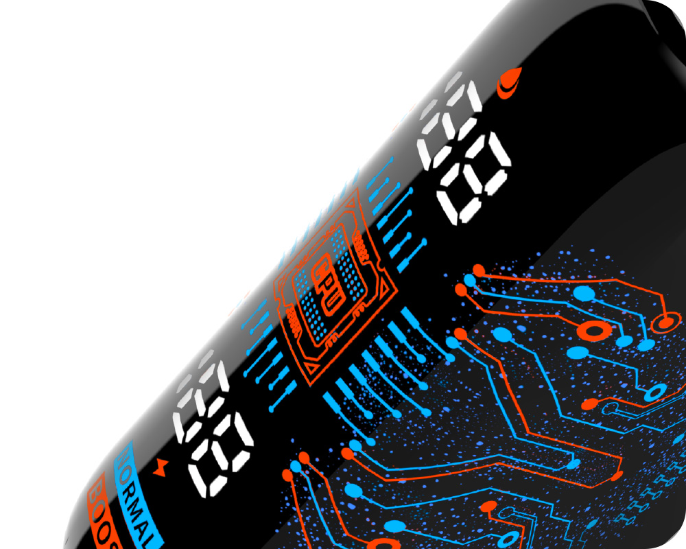 Extra-large wraparound LED screen